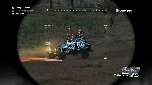 Jeep z żołnierzami na pokładzie rozstawi się przy skrzyżowaniu i dołączy ostatecznie do konwoju - Pozostałe opcjonalne cele w misji Traitors Caravan | Misja 16 - Traitors Caravan - Metal Gear Solid V: The Phantom Pain - poradnik do gry