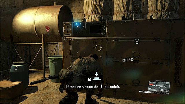 Możesz odnaleźć generator i go sabotować - Cykl całodobowy i zmiany pogodowe | Eksploracja świata gry w MGS V - Metal Gear Solid V: The Phantom Pain - poradnik do gry