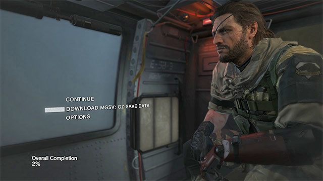 Możes już zamknąć MGS V: Ground Zeroes i uruchomić grę MGS V: The Phantom Pain - Jak przenieść postępy? | Przeniesienie postępów z MGS V Ground Zeroes - Metal Gear Solid V: The Phantom Pain - poradnik do gry