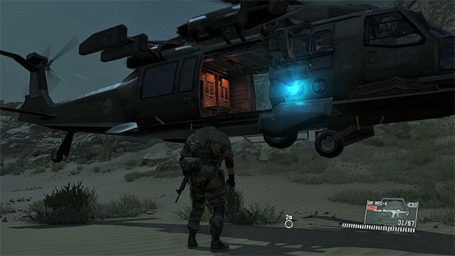 Wybieraj strefy lądowania dla śmigłowców znajdujące się z dala od wrogich zabudowań - Eksfiltracja po wykonanej misji | Eksploracja świata gry w MGS V - Metal Gear Solid V: The Phantom Pain - poradnik do gry