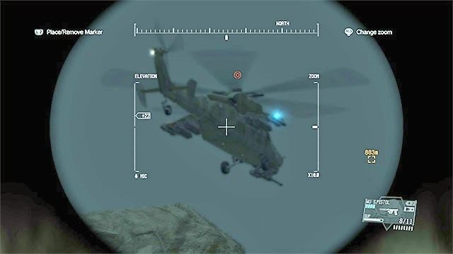 Unikaj śmigłowca - Podróż do miejsca ukrycia broni Honey Bee | Misja 6 - Where Do the Bees Sleep? - Metal Gear Solid V: The Phantom Pain - poradnik do gry