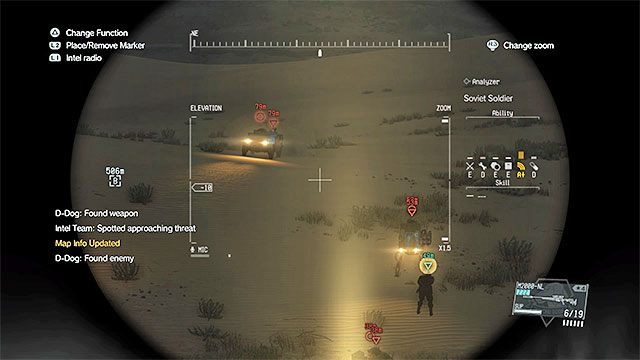 Jeep w drodze do miejsca odnalezienia agenta CIA - Pozostałe opcjonalne cele w misji To Know Too Much | Misja 32 - To Know Too Much - Metal Gear Solid V: The Phantom Pain - poradnik do gry
