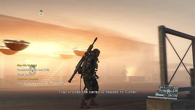 Ciężarówkę warto fultonować jeszcze na lotnisku - Misja 37 - [Extreme] Traitors Caravan | Misja 36 i 37 - Metal Gear Solid V: The Phantom Pain - poradnik do gry