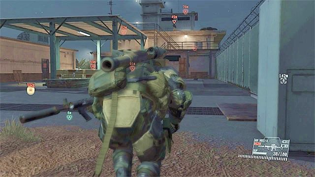 Postaraj się zneutralizować wszystkich snajperów z głównego budynku lotniska - Wyeliminowanie wozów opancerzonych i czołgów | Misja 41 - Proxy War Without End - Metal Gear Solid V: The Phantom Pain - poradnik do gry