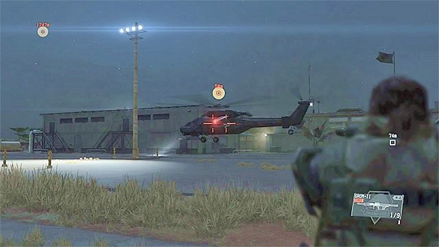 Zaatakowanie śmigłowca już na lotnisku to bardzo dobry pomysł - Wyeliminowanie śmigłowca bojowego | Misja 41 - Proxy War Without End - Metal Gear Solid V: The Phantom Pain - poradnik do gry