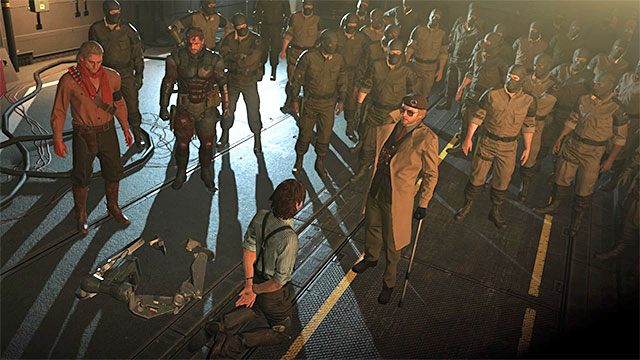 Obejrzyj filmik pokazujący wygnanie Emmericha z Bazy Matki - Odblokowanie misji 45 (A Quiet Exit) | Misja 45 - A Quiet Exit | Solucja MGS V - Metal Gear Solid V: The Phantom Pain - poradnik do gry