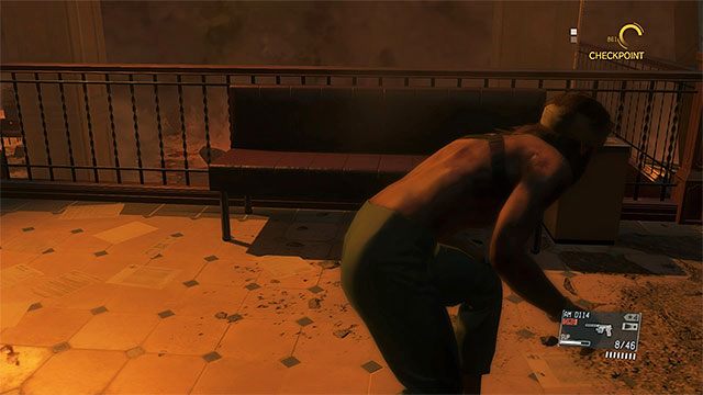 Po dotarciu do głównego holu musisz zacząć atakować żołnierzy zamiast ich unikać - Opcjonalne cele w misji Truth: The Man Who Sold the World | Misja 46 - Truth - The Man Who Sold the World - Metal Gear Solid V: The Phantom Pain - poradnik do gry