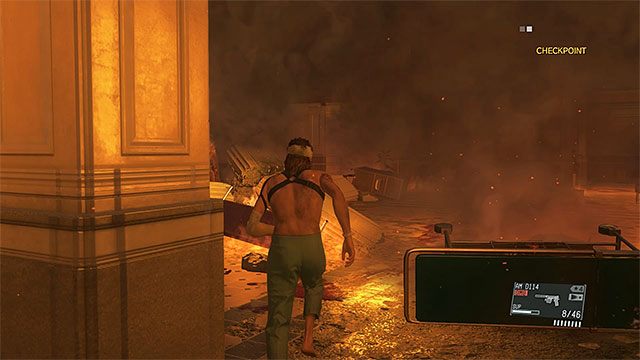 Pozostawaj w głównym holu i chowaj się za zasłonami - Opcjonalne cele w misji Truth: The Man Who Sold the World | Misja 46 - Truth - The Man Who Sold the World - Metal Gear Solid V: The Phantom Pain - poradnik do gry