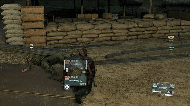 Jeden ze snajperów - Pozostałe opcjonalne cele w misji Over the Fence | Misja 6 - Where Do the Bees Sleep? - Metal Gear Solid V: The Phantom Pain - poradnik do gry