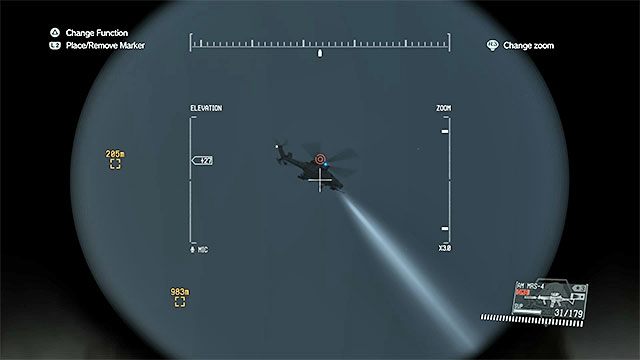 Zestrzelenie śmigłowca bardzo ułatwi ci misję - Dotarcie w pobliże kopalni | Misja 18 - Blood Runs Deep | Solucja MGS V - Metal Gear Solid V: The Phantom Pain - poradnik do gry