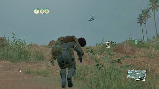 Dotrzyj do lądowiska i załaduj wszystkie dzieciaki na pokład maszyny latającej - Eskortowanie dzieci do punktu eksfiltracji | Misja 18 - Blood Runs Deep - Metal Gear Solid V: The Phantom Pain - poradnik do gry