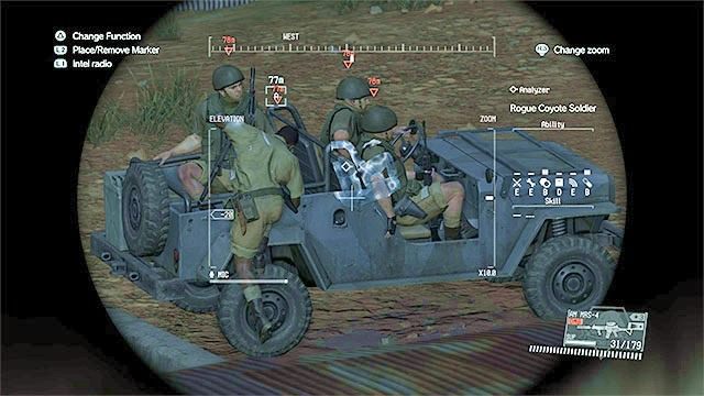 Śledzona osoba przesiądzie się w posterunku 16 do innego pojazdu - Zidentyfikowanie i śledzenie podwładnego Majora | Misja 19 - On the Trail - Metal Gear Solid V: The Phantom Pain - poradnik do gry