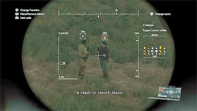 Warto podsłuchać rozmowy Majora z jego podwładnym - Zidentyfikowanie i wyeliminowanie Majora | Misja 19 - On the Trail - Metal Gear Solid V: The Phantom Pain - poradnik do gry