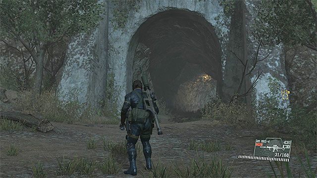 Tunel prowadzący do strefy przemysłowej - Dotarcie do strefy przemysłowej Ngumba | Misja 20 - Voices - Metal Gear Solid V: The Phantom Pain - poradnik do gry