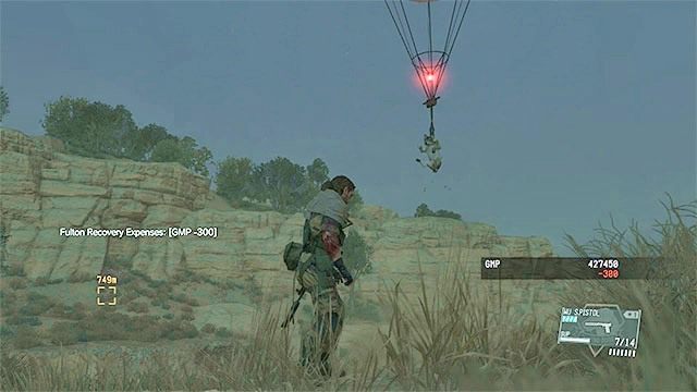 Użyj balonu żeby odesłać psiaka do Bazy Matki - Jak odblokować psa (D-Dog) jako pomocnika? | FAQ - Najczęściej zadawane pytania - Metal Gear Solid V: The Phantom Pain - poradnik do gry