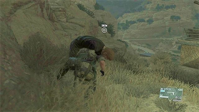Ostrożnie wynieś sojusznika z wioski i udaj się w stronę pierwszego lądowiska - Uratowanie Kazuhiry Millera | Misja 1 - Phantom Limbs | Solucja MGS V - Metal Gear Solid V: The Phantom Pain - poradnik do gry