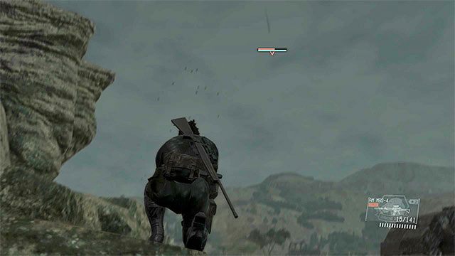 Quiet ucieknie gdy ją zaatakujesz lub do niej podejdziesz - Pojedynek z Quiet - ogólne założenia | Misja 11 - Cloaked in Silence - Metal Gear Solid V: The Phantom Pain - poradnik do gry