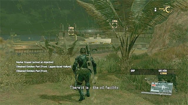Cel podróży - Dotarcie do pola naftowego | Misja 13 - Pitch Dark | Solucja Metal Gear Solid V - Metal Gear Solid V: The Phantom Pain - poradnik do gry