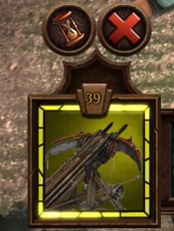 W lewym, dolnym rogu ekranu wyświetlana jest jednostka, która posiada aktualnie możliwość wykonania akcji - Bitwa | Interface w Might & Magic Heroes VII - Might & Magic: Heroes VII - poradnik do gry