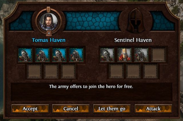 Neutralna armia chcąca do nas dołączyć często okazuje się ogromnym wzmocnieniem. - Rekrutacja jednostek | Miasta w Might & Magic Heroes VII - Might & Magic: Heroes VII - poradnik do gry