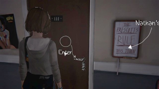 Jeżeli uratowałeś Kate przez próbą samobójstwa, wyśle ci ona smsa z numerem pokoju Nathana - Life is Strange: Dark Room, Rozdział 2 - solucja, opis przejścia - Life is Strange - poradnik do gry