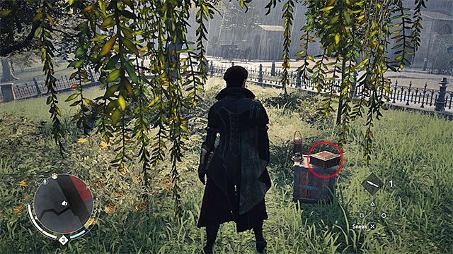 Zbadaj park w pobliżu koszar Wellington - Westminster | Tajemnice Londynu - pozytywki | Assassins Creed Syndicate - Assassins Creed: Syndicate - poradnik do gry
