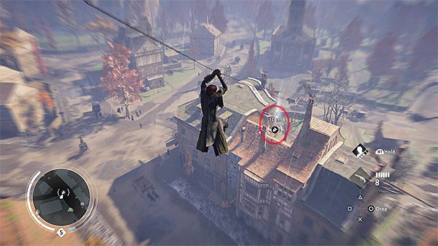 Zakłócenie to znajduje się wysoko nad ulicą w centralnej części dzielnicy - Lambeth | Zakłócenia Helixa | Assassins Creed Syndicate - Assassins Creed: Syndicate - poradnik do gry