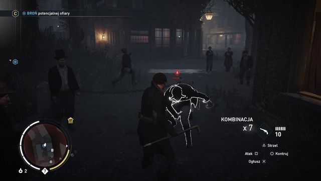 Przez chwilę walcz z napastnikiem. - 01 - Skoczny Jack | Wspomnienia Karola Dickensa | Assassins Creed Syndicate - Assassins Creed: Syndicate - poradnik do gry