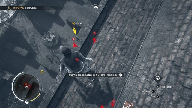 W chwilę po zlokalizowaniu hipnotyzer wejdzie do budynku. - 03 - Powrót do zmysłów | Wspomnienia Karola Dickensa - Assassins Creed: Syndicate - poradnik do gry