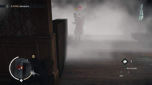 Użycie bomby dymnej uczyni zabójstwo oraz porwanie dziecinnie prostym. - 03 - Powrót do zmysłów | Wspomnienia Karola Dickensa - Assassins Creed: Syndicate - poradnik do gry