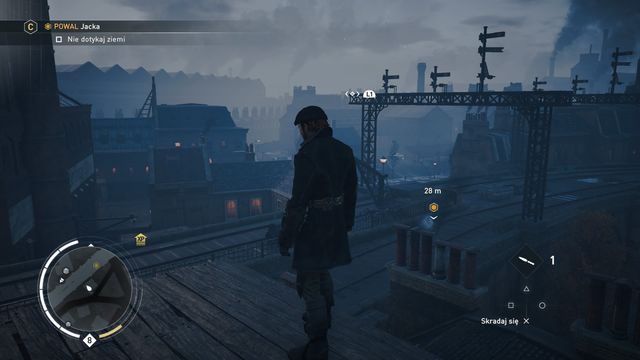 Na torach uważaj na nadjeżdżający pociąg. - 06 - Groza w Londynie | Wspomnienia Karola Dickensa - Assassins Creed: Syndicate - poradnik do gry