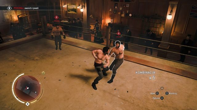Staraj się najpierw eliminować/doprowadzać na skraj śmierci jednego przeciwnika, a dopiero w dalszej kolejności skup ataki na następnym. - Misje dochodu | Inne misje | Assassins Creed Syndicate - Assassins Creed: Syndicate - poradnik do gry