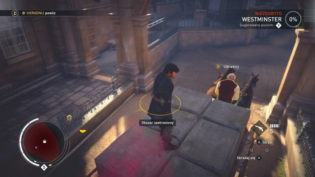 Po przedostaniu się na ścigany powóz możesz przejąć nad nim kontrolę. - 02 - Straszna tajemnica | Wspomnienia Karola Darwina | AC Syndicate - Assassins Creed: Syndicate - poradnik do gry
