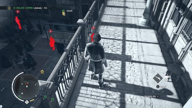 Przy drugim plakacie znajdziesz kilku przeciwników, którzy go pilnują. - 04 - Okrutna karykatura | Wspomnienia Karola Darwina | AC Syndicate - Assassins Creed: Syndicate - poradnik do gry