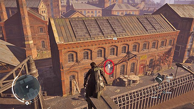 Zakłócenie to znajduje się w północnej części dzielnicy i wisi nad łodziami zacumowanymi w porcie - Southwark | Zakłócenia Helixa | Assassins Creed Syndicate - Assassins Creed: Syndicate - poradnik do gry