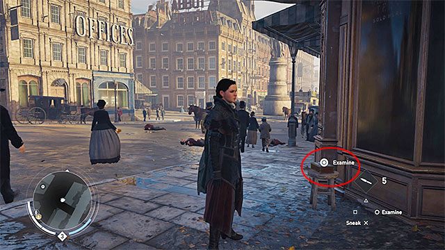 Pozytywkę położono na taborecie - Londyńskie City (City of London) | Tajemnice Londynu - pozytywki - Assassins Creed: Syndicate - poradnik do gry