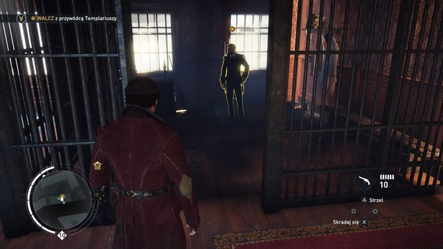 Uderz kilkukrotnie uwięzionego templariusza. - 02 - Operacja: Lokomotywa | Wspomnienia królowej Wiktorii - Assassins Creed: Syndicate - poradnik do gry