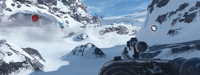 Myśliwiec TIE - Placówka Beta | Mapy Star Wars Battlefront - Star Wars: Battlefront - poradnik do gry