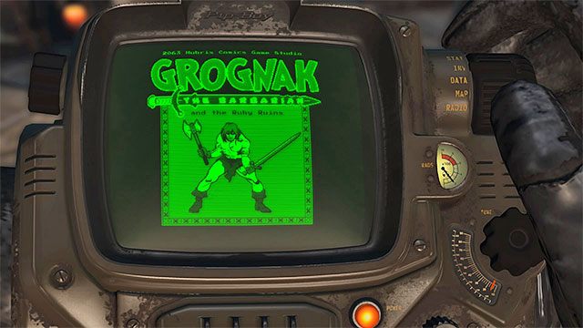 Mini-gry to jedna z wielu atrakcji Pip-Boya - Ekwipunek i Pip-Boy | Eksploracja świata w Fallout 4 - Fallout 4 - poradnik do gry