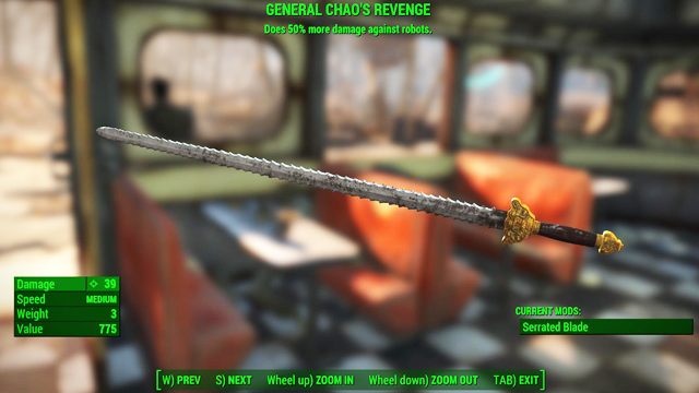 Typ: Miecz samurajski - Broń biała w Fallout 4 | Unikalne bronie - Fallout 4 - poradnik do gry