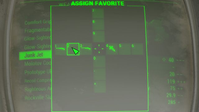 Uwaga: Pamiętaj, że wybranej broni miotanej użyjesz, przytrzymując przycisk odpowiedzialny za atak wręcz - Informacje ogólne w Fallout 4 | Bronie i ulepszenia - Fallout 4 - poradnik do gry