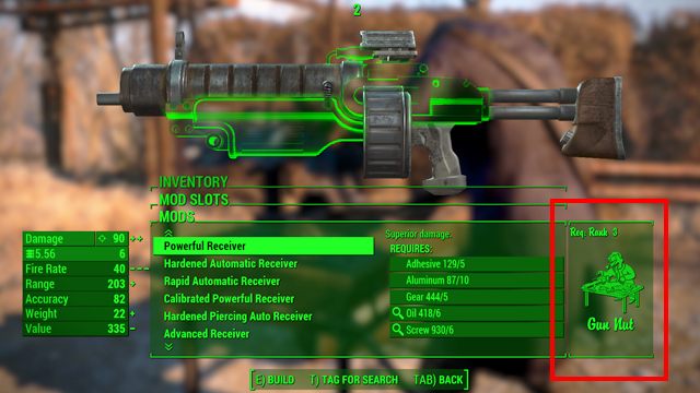 1 - Ulepszanie broni w Fallout 4 | Bronie i ulepszenia - Fallout 4 - poradnik do gry