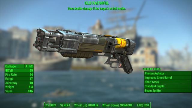 Typ: Pistolet laserowy - Broń energetyczna w Fallout 4 | Unikalne bronie - Fallout 4 - poradnik do gry
