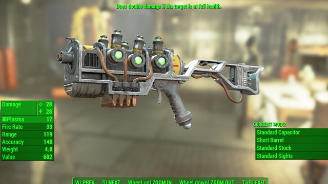 Typ: Karabin laserowy - Broń energetyczna w Fallout 4 | Unikalne bronie - Fallout 4 - poradnik do gry