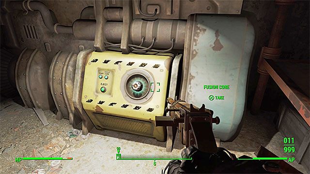 Przykładowy rdzeń fuzyjny - Fallout 4: Jak zabezpieczać się przed wysokim promieniowaniem i jak się go pozbyć? - Fallout 4 - poradnik do gry