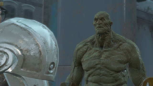 Silny to supermutant, który postanowił znienawidzić sobie podobnych i wyruszyć z tobą w podróż po uwolnieniu go - Fallout 4: Lista wszystkich towarzyszy - Fallout 4 - poradnik do gry