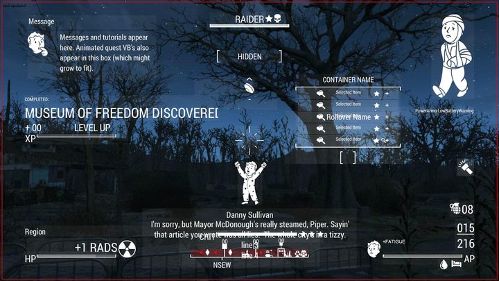 Zmiany można również wprowadzić w menu ekwipunku - tym razem za pomocą programu o nazwie Settings - DEF_Interface - ulepszony interfejs | Najlepsze mody do Fallout 4 - Fallout 4 - poradnik do gry