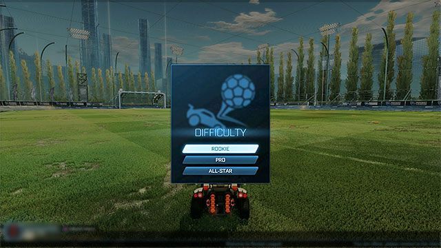 Wybieraj zawsze najniższy poziom trudności treningu - Rocket League: Poradnik trofeowy - Rocket League - poradnik do gry