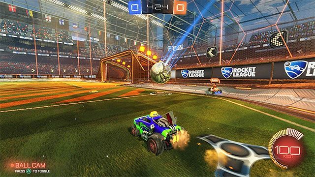 Cały czas próbuj kontrolować piłkę - Rocket League: Mecze 1v1 (jeden na jednego) - Rocket League - poradnik do gry