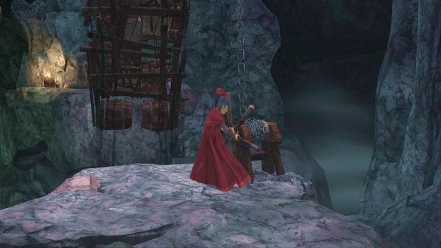W kółko tylko te kołowrotki. - Podziemia | The Magic Mirror | Kings Quest A Knight to Remember - Kings Quest - A Knight to Remember - poradnik do gry